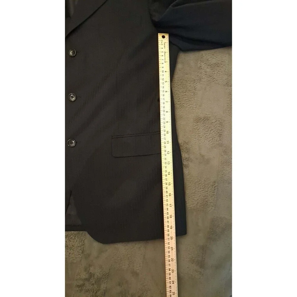 Botinelli Mens Blazer Black Pinstripe EU 50 US/UK 40 Sports Coat Jacket
